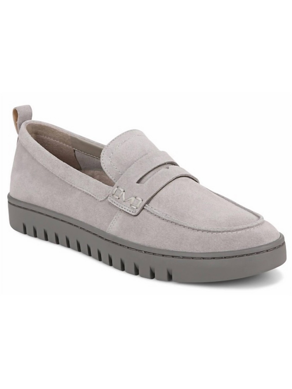 Vionic Uptown Grey Suede Loafer Size 13 NEW
